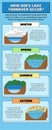 Blue Grids and Lines Bodies of Water Education Infographic