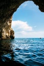 The Blue Grotto area Royalty Free Stock Photo