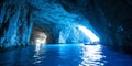 Capri Blue Grotto, Italy Royalty Free Stock Photo