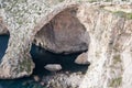 Blue grotto in Malta Royalty Free Stock Photo