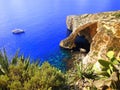 Blue Grotto, Malta Royalty Free Stock Photo