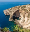 Blue Grotto - one of nature landmarks on Malta island
