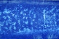 Blue grunge aged paint wall texture background Royalty Free Stock Photo