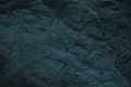 Blue grunge background. Toned rock texture background. Dark stone background. Combination of teal color and rough cracked ro Royalty Free Stock Photo