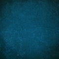 Blue grunge paint wall background or texture