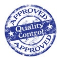 Quality control rubber stamp