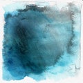 Blue grunge watercolor background or texture. vector Royalty Free Stock Photo