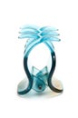 Blue hair clip Royalty Free Stock Photo