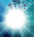 Blue halftone background Royalty Free Stock Photo