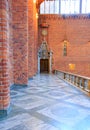 Blue Hall in Stockholm City Hall Royalty Free Stock Photo