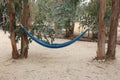 Blue Hammock Royalty Free Stock Photo