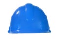 Blue hard hat