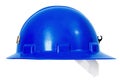 Blue Hardhat Sideview Royalty Free Stock Photo