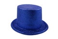 Blue hat isolated on white Royalty Free Stock Photo