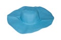 Blue hat isolated on white Royalty Free Stock Photo