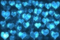 Blue hearts