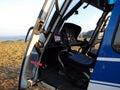 Dashboard of helicopter