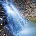 Blue Hen Falls in Cuyahoga National Park Royalty Free Stock Photo