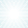 Blue hexagonal lines abstract futuristic tech background Royalty Free Stock Photo