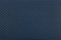 blue hexagonal punched EVA - ethylene vinyl acetate foam carpet, flat full frame texture and background