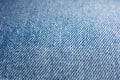 Blue hipster jeans material. Denim Cloth texture background Royalty Free Stock Photo