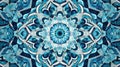 A Blue historical Islamic pattern AI, Generated Image
