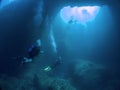 The Blue Hole in Gozo