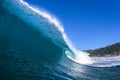 Blue Hollow Wave Water Photo