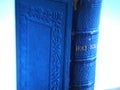 Blue Holy Bible