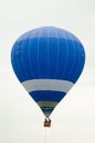 Blue hot air balloon over Putrajaya, Malaysia