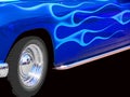 Blue Hot Rod