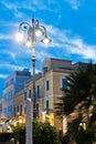 Blue hour at Carloforte harbor, San Pietro island, Sardinia