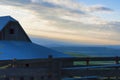 Blue Hour at Columbia Hills Natural Area Preserve and State Park Royalty Free Stock Photo