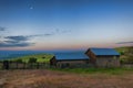 Blue Hour at Columbia Hills Natural Area Preserve and State Park Royalty Free Stock Photo