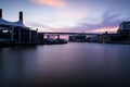 Blue Hour - Downtown Cleveland, Ohio Royalty Free Stock Photo