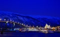 Blue hour in Tromso, Norway