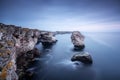 Blue Hour in Tyulenovo Royalty Free Stock Photo