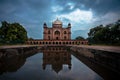 Blue hour view of safdarjung tomb