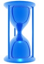 Blue Hourglass Royalty Free Stock Photo