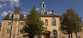 The Blue House, historic almshouses and former school, Frome, Somerset, England Royalty Free Stock Photo