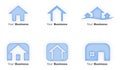 Blue House Logos