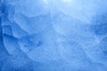 Blue ice closeup background texture Royalty Free Stock Photo