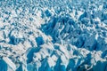 Blue ice of Perito Moreno Glacier, Argentina Royalty Free Stock Photo