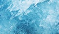 Blue ice reflects the beauty of nature in winter generated by AI Royalty Free Stock Photo