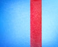 Blue ice texture background with red line Royalty Free Stock Photo