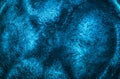 BLUE ICE TEXTURE MACRO Royalty Free Stock Photo