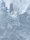 Blue ice texture. Royalty Free Stock Photo