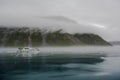 Blue Icebergs in Greenland Royalty Free Stock Photo