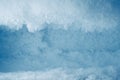 Icy frost background in freezer Royalty Free Stock Photo