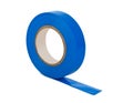 Blue insulating tape Royalty Free Stock Photo